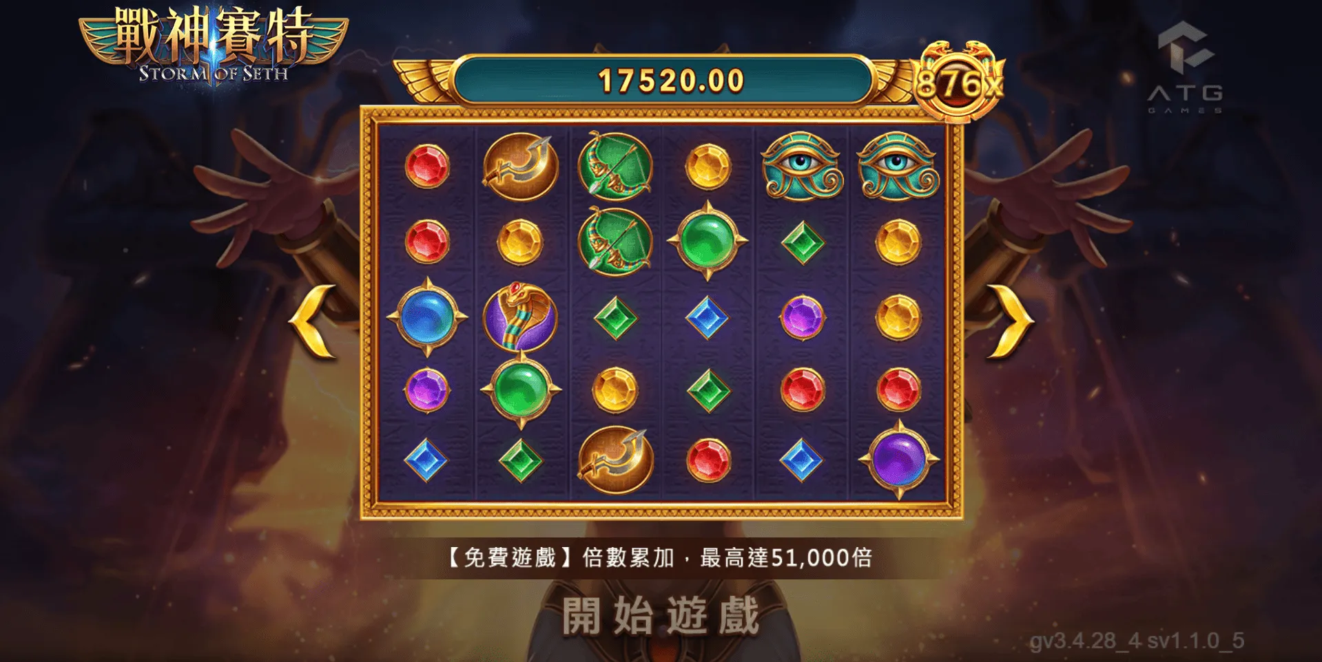 戰神賽特固定注額實測
