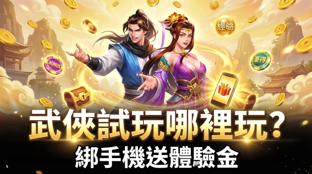 試玩哪裡玩?ATG武俠體驗金領法和官方LINE禮包完整說明