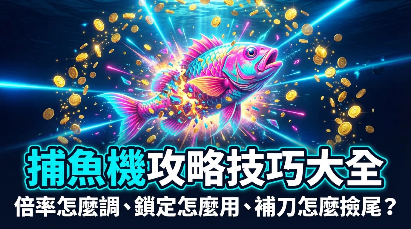 攻略技巧大全:捕魚機倍率控管、鎖定補刀、Boss爆發一次看懂